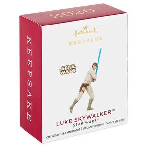 New! Star Wars Luke Skywalker Mini Hallmark Keepsake Christmas Ornament 2020
